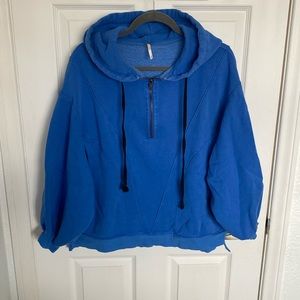 Free People Oversized Sweatshirt- sz S